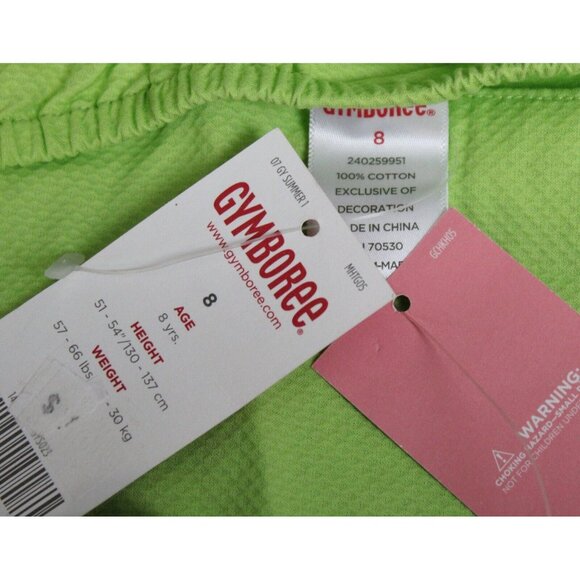 NEW 2007 Gymboree Candy Apple Halter Shirt sz 8 Applique Tank Top Pockets Scallo - Picture 8 of 8